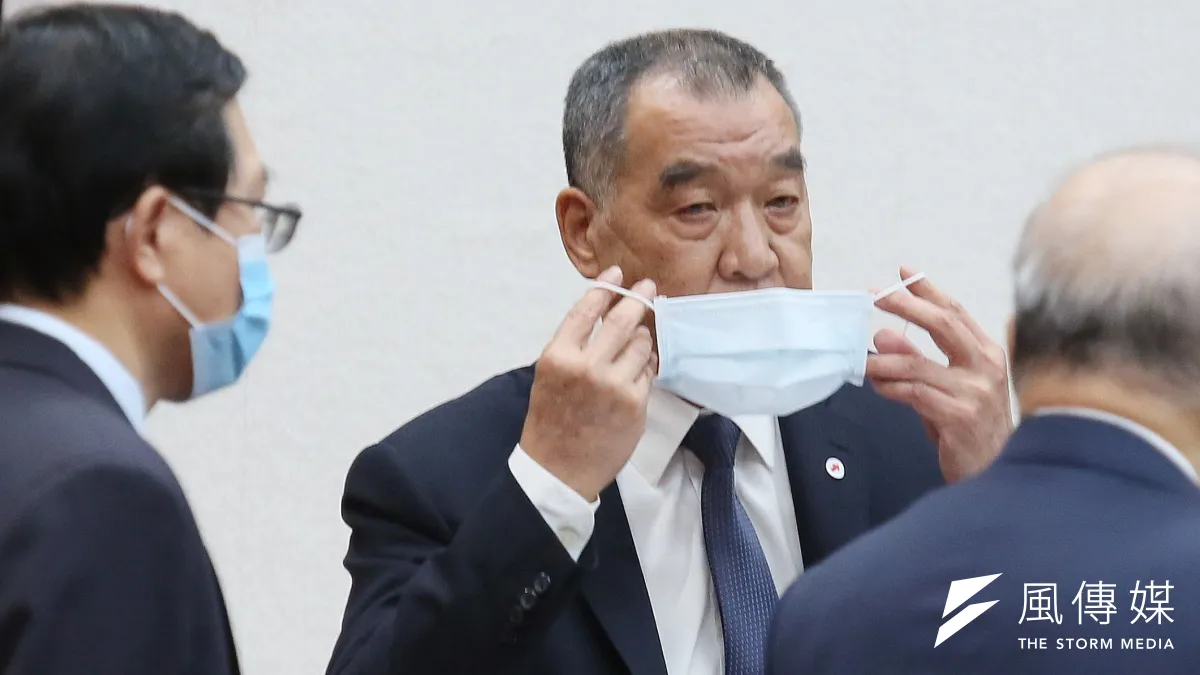 國防部長邱國正6日至立法院備詢。(柯承惠攝)