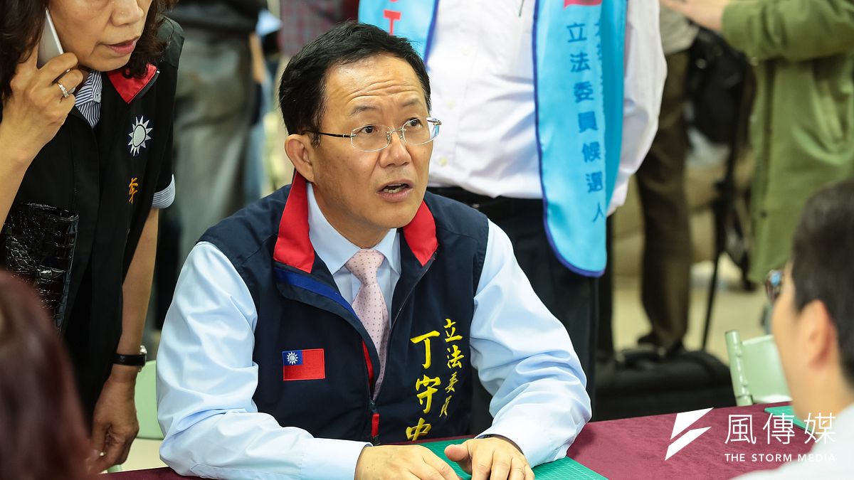 台北市立委候選人丁守中。(顏麟宇攝) 台北市立委候選人丁守中。(顏麟宇攝)