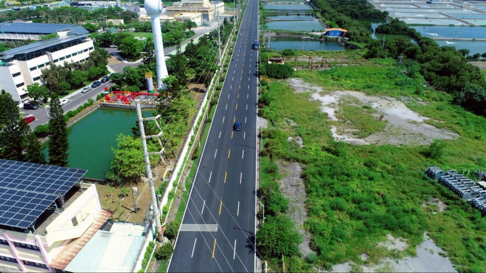 高雄道路一修一防災!永安石斑路700萬翻新 田寮高14線邊坡滑動緊急封道保安全