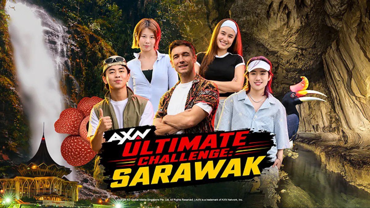 KC Global Media announces new travel series "AXN Ultimate Challenge: Sarawak"