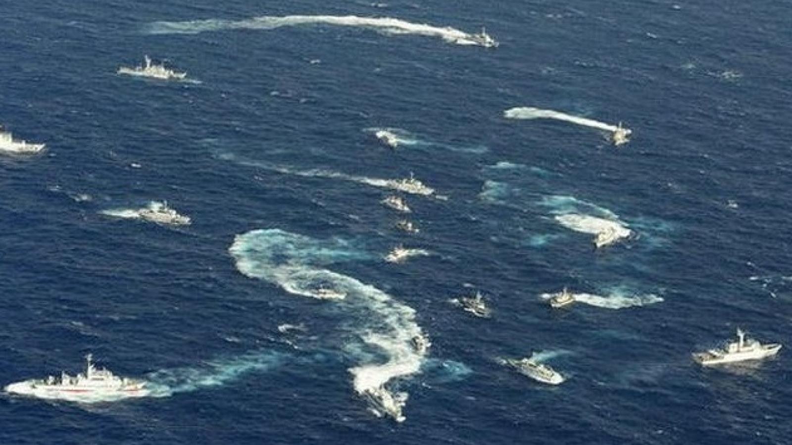 陸文浩觀點:中共軍警在台海當面,首次對日公務船施壓