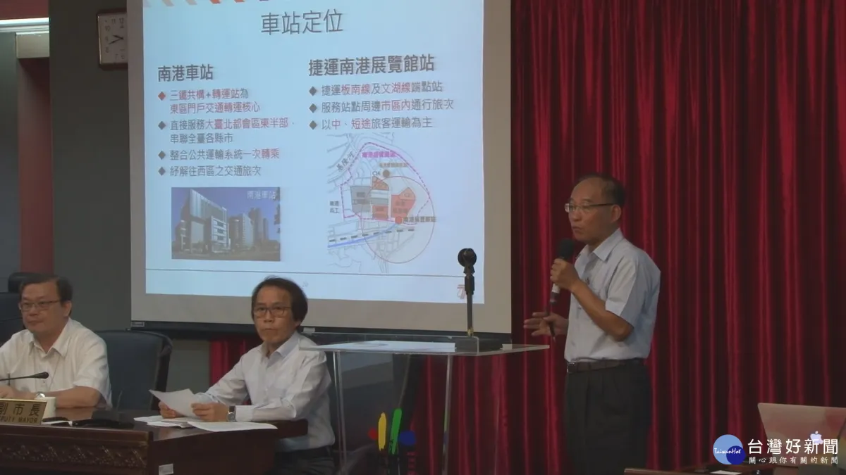 基隆輕軌終點爭議 北市堅定立場:設南港站