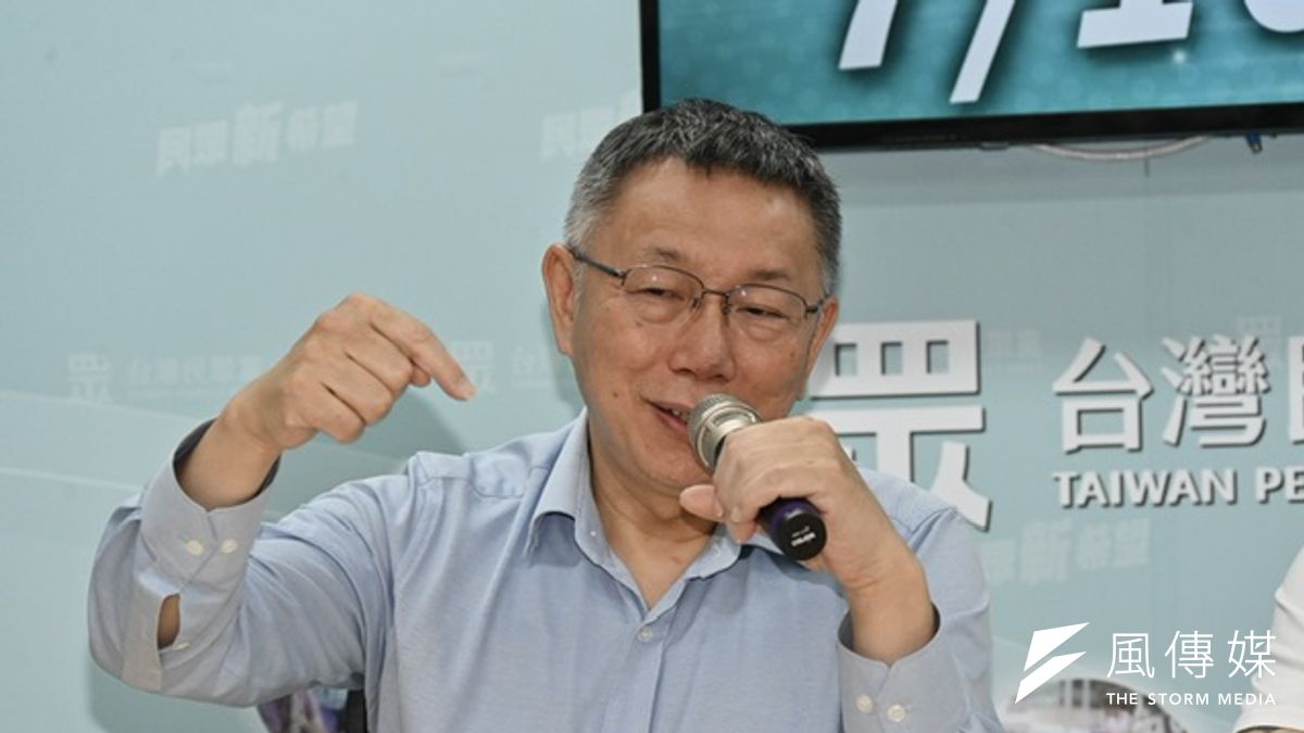 柯文哲在6月的多份民調,支持度都升上第二名。(資料照,陳思明攝) 柯文哲在6月的多份民調,支持度都升上第二名。(資料照,陳思明攝)