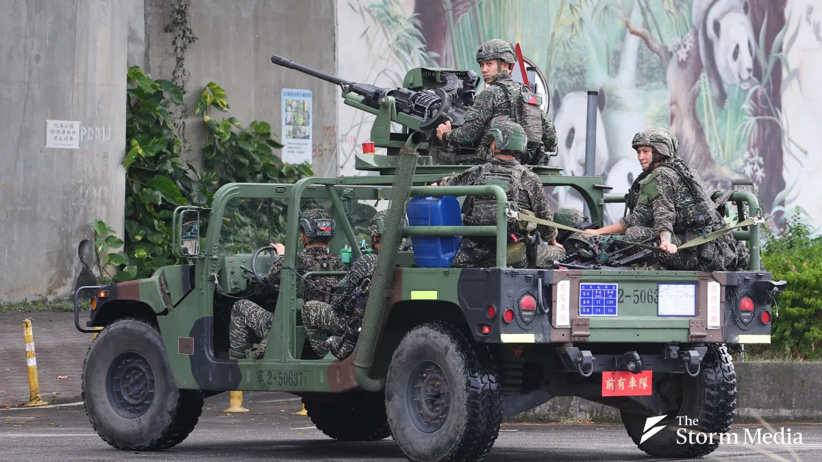 Taiwan launched its 10-day, 9-night Han Kuang 42 live-force exercise on August 5. (File photo, Yan Linyu)