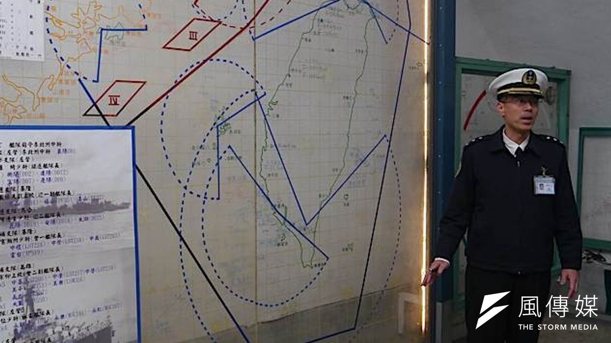 位於台北大直海軍司令部司令辦公室正後方的戰史陳列室,海軍9日首次對外公開。(朱明攝) 位於台北大直海軍司令部司令辦公室正後方的戰史陳列室,海軍9日首次對外公開。(朱明攝)