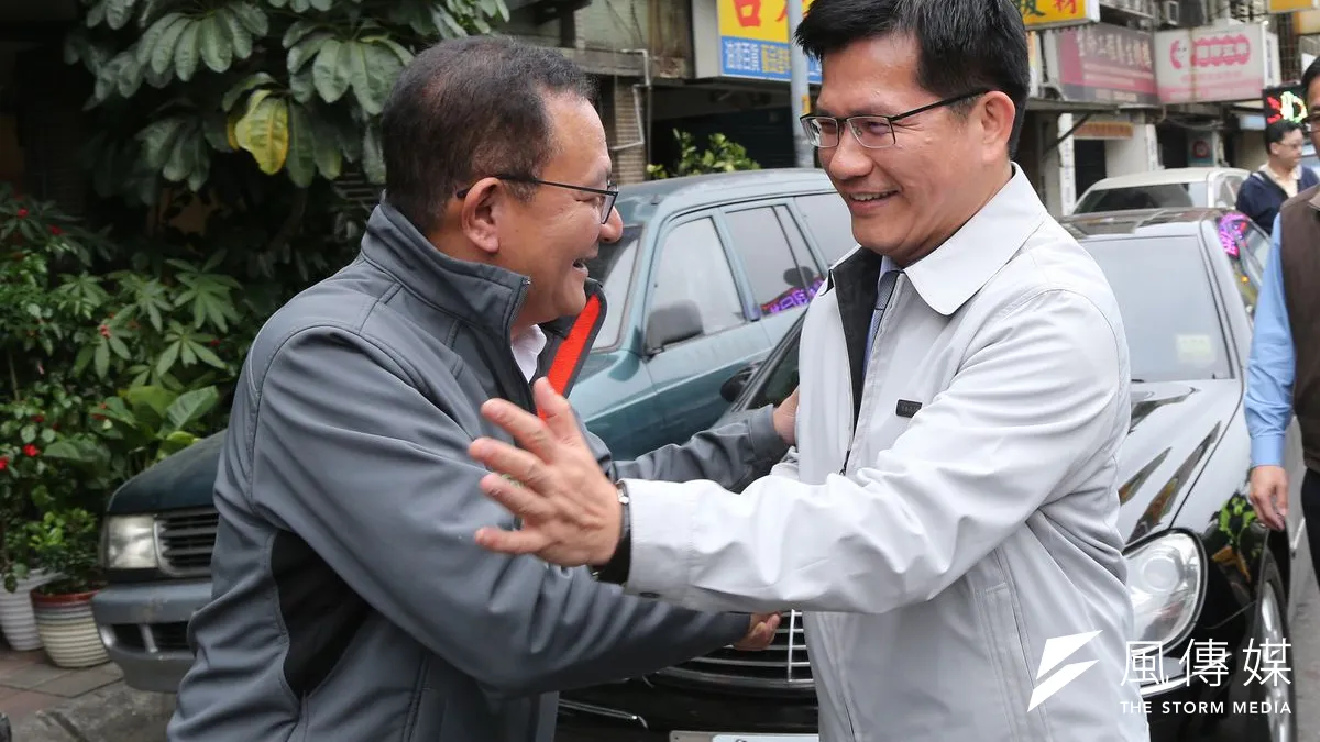 台北市長柯文哲嫌六都太多,綠營附和,剛當選台中市長的林佳龍回應,「台中最具升格正當性。」(吳逸驊攝)