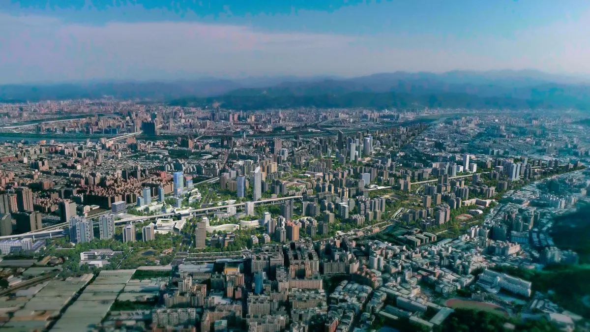全區願景圖。(圖/新北市地政局提供)