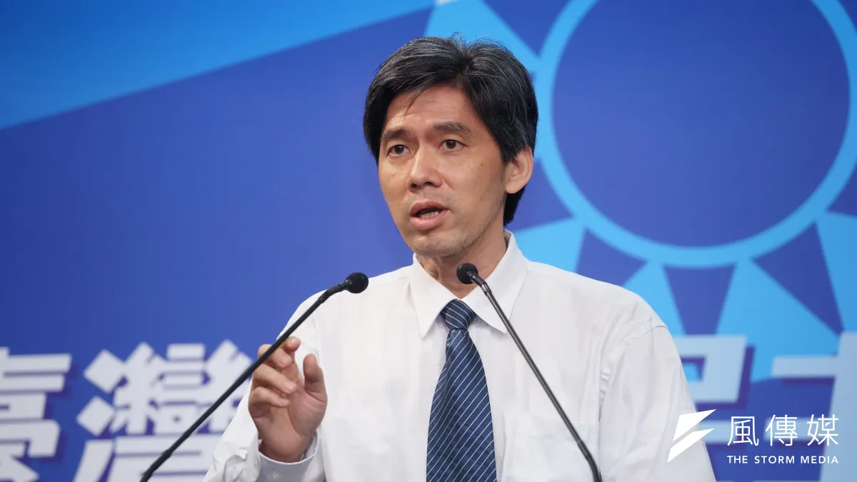 針對兩岸路線,國民黨大陸事務部主任左正東31日強調,中華民國是國民黨的核心價值。(資料照,盧逸峰攝)