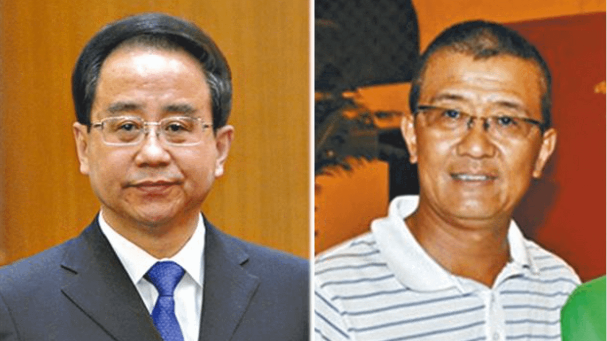 已經落馬遭到偵辦的令計劃(左),與傳言掌握大量機密資料赴美的五弟令完成(右)。 已經落馬遭到偵辦的令計劃(左),與傳言掌握大量機密資料赴美的五弟令完成(右)。