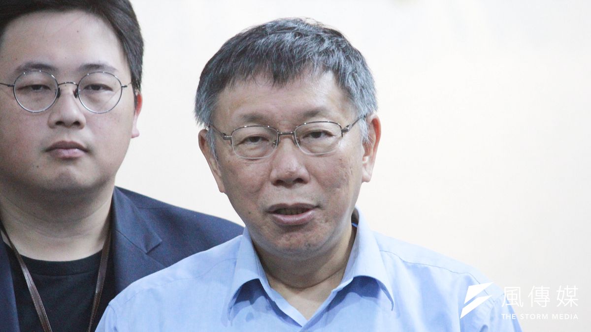 20190723-台北市長柯文哲23日上午在台北市政府接受訪問。(方炳超攝) 20190723-台北市長柯文哲23日上午在台北市政府接受訪問。(方炳超攝)