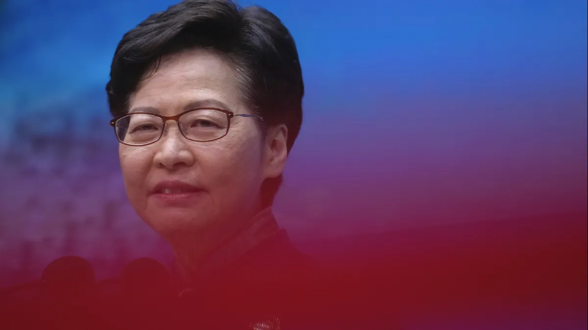 香港特首林鄭月娥(AP)