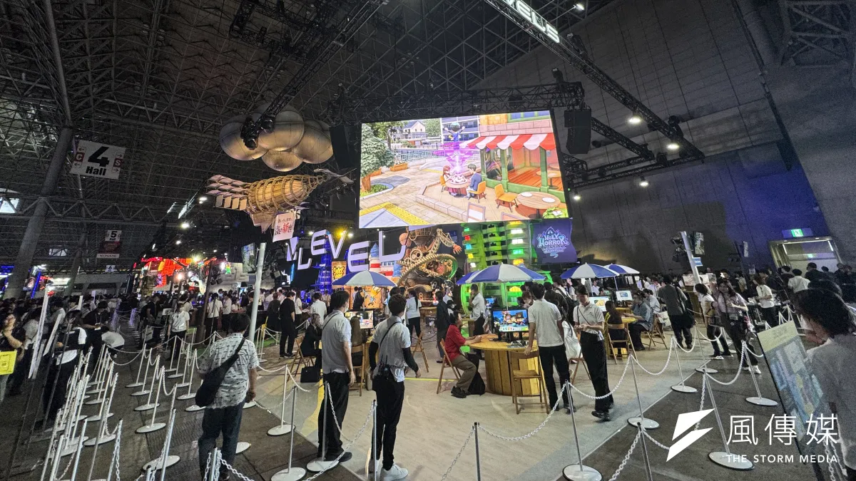 レベルファイブは「東京ゲームショウ2026(TGS2026)」に過去最大規模で出展し、最新4タイトルの試遊や来場者向け特典を展開した。(黃信維撮影/©レベルファイブ)