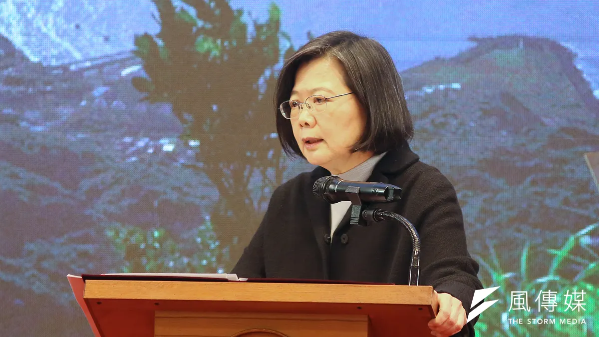 總統蔡英文。(資料照,柯承惠攝)