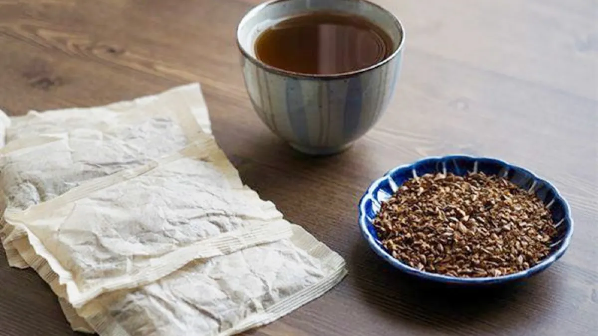 麥茶味甘鹹,不只入喉能解油膩,因能入脾、胃二經,開胃健脾、和中下氣、更能促進消化、除脹氣、消食積。(圖/華人健康網提供)