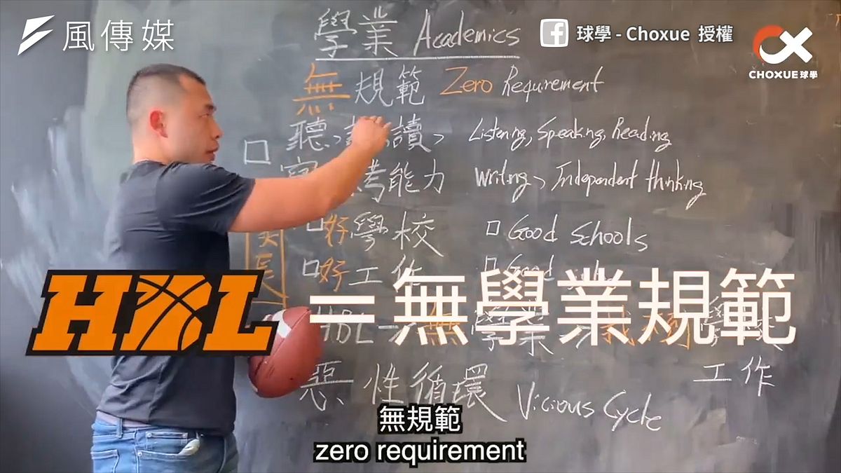 靡全台的HBL竟在摧毀運動市場?別再孩子的青春!哈佛跑鋒揭台灣畸形體制是主因 靡全台的HBL竟在摧毀運動市場?別再孩子的青春!哈佛跑鋒揭台灣畸形體制是主因