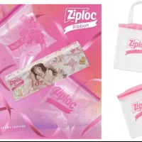 旭化成が雪下まゆ氏のデザインによるリニューアル版「ジップロック リボン」を発売し、新宿で限定ショップを展開。(写真/Ziploc Ribbon PR事務局提供) 旭化成が雪下まゆ氏のデザインによるリニューアル版「ジップロック リボン」を発売し、新宿で限定ショップを展開。(写真/Ziploc Ribbon PR事務局提供)