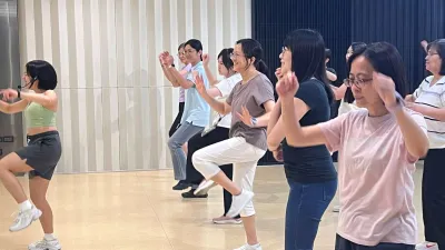 強化肌耐力,幫助打造結實線條與活力體態。(圖/新北市體育局提供)