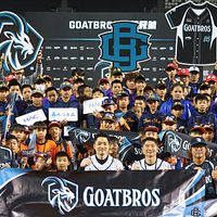2025年3月21日、台北市長・蔣万安氏(中央)が出席した「GOATBROS」ワールドマスターズゲームズチーム結成記者会見と、台北ドームでの公益体験イベントの様子。(写真/顏麟宇撮影) 2025年3月21日、台北市長・蔣万安氏(中央)が出席した「GOATBROS」ワールドマスターズゲームズチーム結成記者会見と、台北ドームでの公益体験イベントの様子。(写真/顏麟宇撮影)