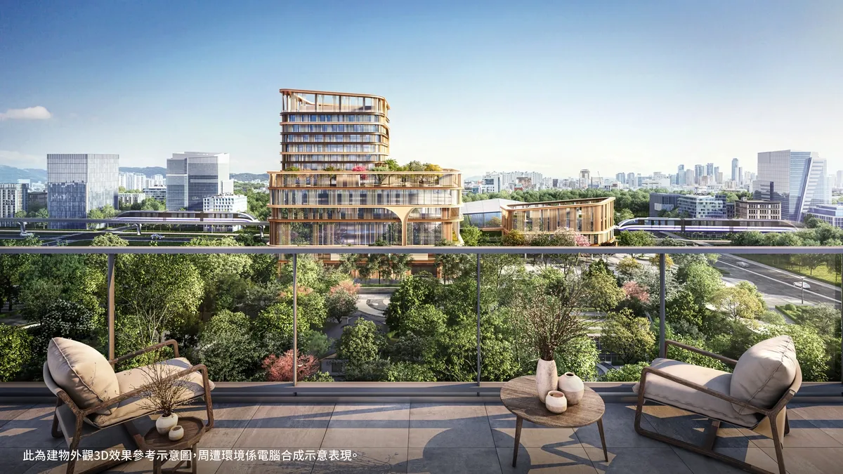 寳實二代距平實轉運站約250米,坐擁城市最有價值的核心。