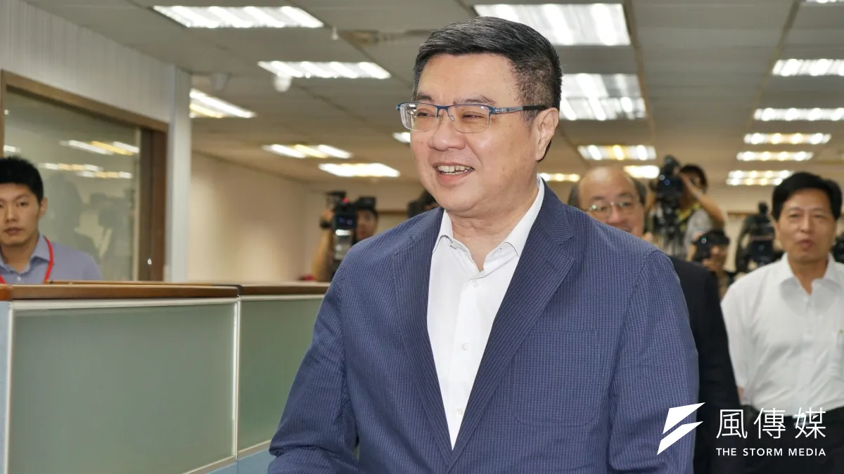 林錫耀、洪耀福兩位競選核心幹部,上週末和黨主席卓榮泰、秘書長羅文嘉等首度舉行輔選會議,對未來兩造互動,進行深度討論。圖為民進黨黨主席卓榮泰。(資料照片,盧逸峰攝)