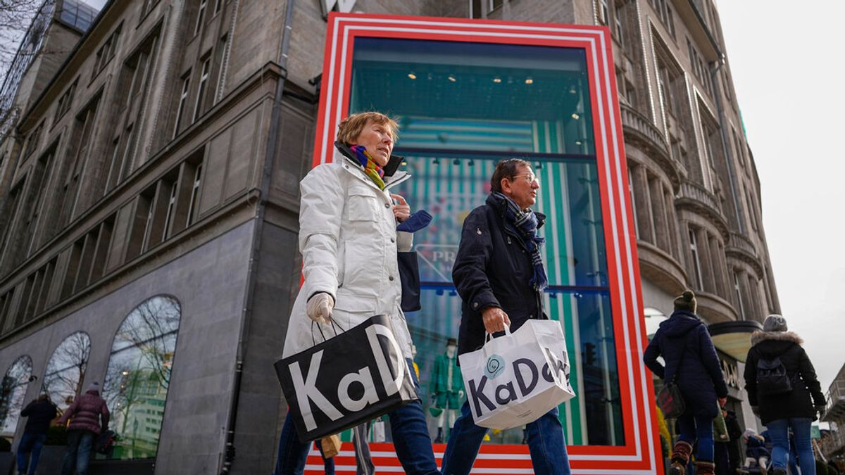 德國經濟,柏林街頭。(美聯社) 德國經濟,柏林街頭。(美聯社)