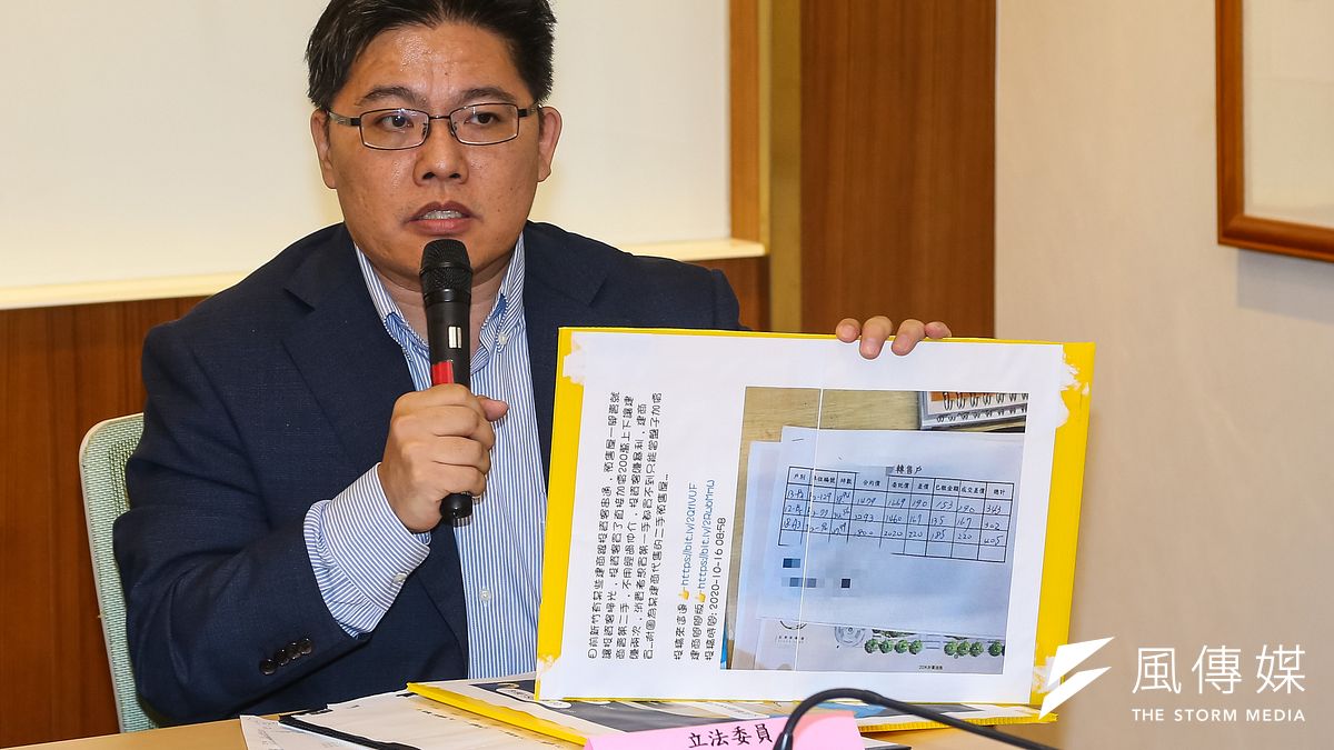 針對時代力量立委邱顯智質疑,內政部在建商未取得建照就銷售一事「打假球」;內政部說,各項罰則都有清楚說明,如有違法歡迎檢舉,將依法開罰。(顏麟宇攝) 針對時代力量立委邱顯智質疑,內政部在建商未取得建照就銷售一事「打假球」;內政部說,各項罰則都有清楚說明,如有違法歡迎檢舉,將依法開罰。(顏麟宇攝)