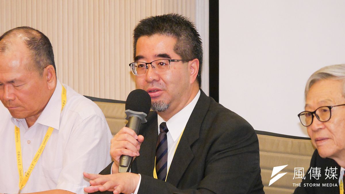 20240521-馬英九基金會執行長蕭旭岑出席「賴蕭新政府上台後的兩岸關係」研討會。(蔡親傑攝) 20240521-馬英九基金會執行長蕭旭岑出席「賴蕭新政府上台後的兩岸關係」研討會。(蔡親傑攝)