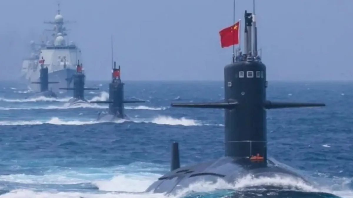 美中關係時有升溫,台海形勢亦趨嚴峻。中共機艦在台海週延出沒幾成常態。(圖/截自環球網)