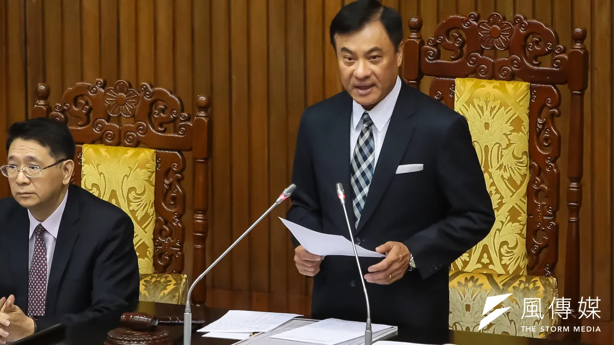 立法院長蘇嘉全13日籲各黨團冷靜思考,並表示前瞻建設能透過辯論修正完美,才是人民之福。(資料照,顏麟宇攝)