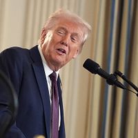 2025年9月29日、トランプ米大統領はホワイトハウスでイスラエルのネタニヤフ首相と共同記者会見を実施し、ハマスに72時間以内の停戦受け入れを最後通告した。(AP通信) 2025年9月29日、トランプ米大統領はホワイトハウスでイスラエルのネタニヤフ首相と共同記者会見を実施し、ハマスに72時間以内の停戦受け入れを最後通告した。(AP通信)