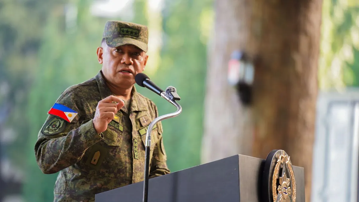 フィリピン軍(AFP)のロメオ・ブラウナー総参謀長。(写真/フィリピン国防省提供) フィリピン軍(AFP)のロメオ・ブラウナー総参謀長。(写真/フィリピン国防省提供)