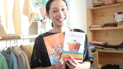 一青妙長期關注台灣,對台灣有很深厚的感情。(圖/文化+提供)