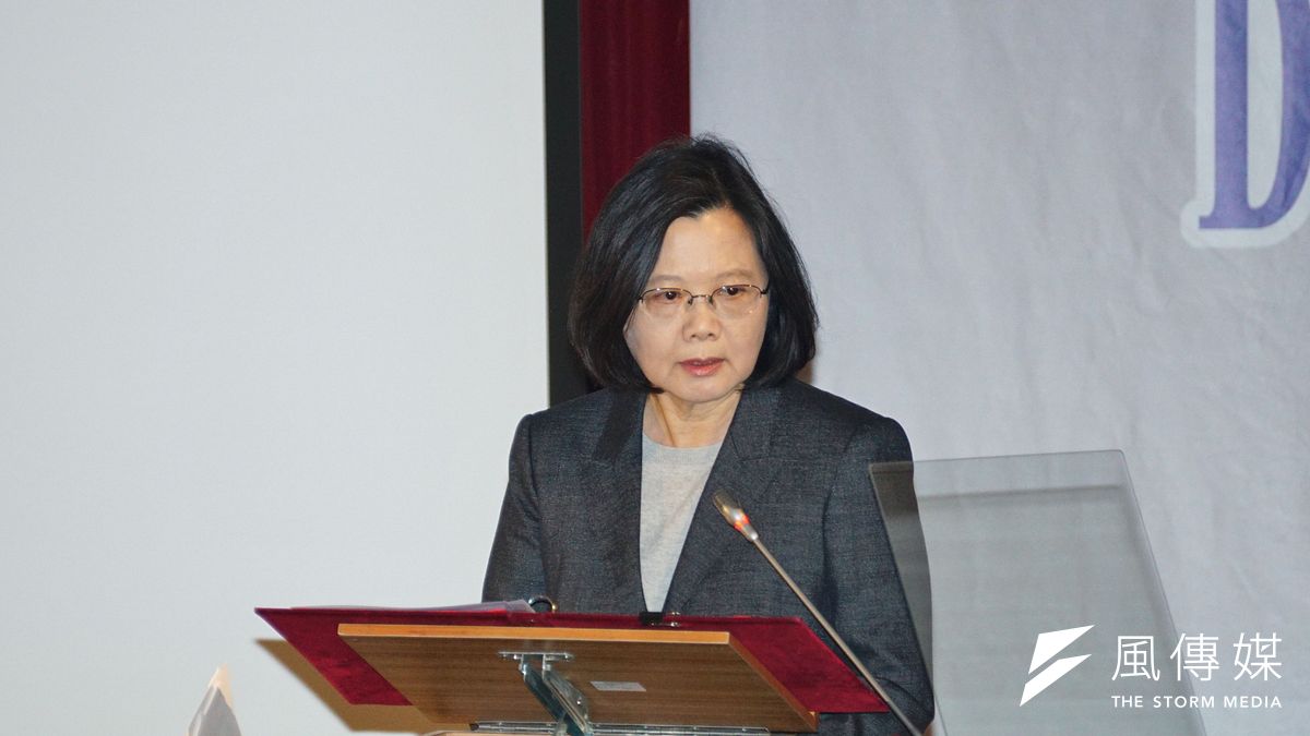 根據台灣民意基金會調查,總統蔡英文聲望回升。(資料照片,盧逸峰攝) 根據台灣民意基金會調查,總統蔡英文聲望回升。(資料照片,盧逸峰攝)