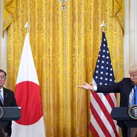 2025年2月、石破茂首相がホワイトハウスでトランプ大統領と会談。(AP通信) 2025年2月、石破茂首相がホワイトハウスでトランプ大統領と会談。(AP通信)