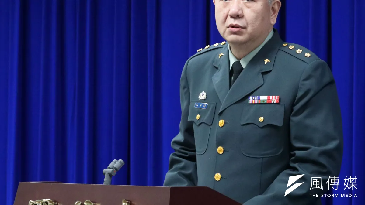 軍醫局衛保處處長高中錚上校。(蘇仲泓攝)