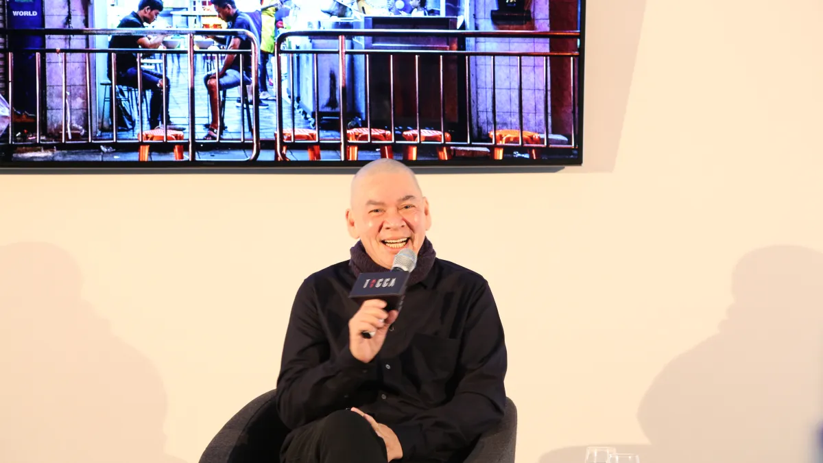 第70屆柏林影展即將頒獎,導演蔡明亮以新作《日子》入圍主競賽單元。蔡明亮於柏林時間24日傍晚,出席大師講座。(文策院提供)