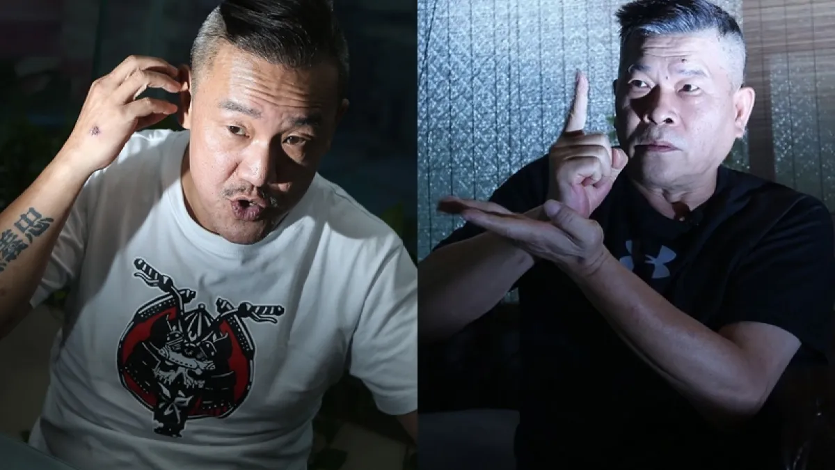 資深藝人陳為民與澎恰恰都曾主持過紅極一時的靈異節目。(圖/風生活後製|文化+提供)