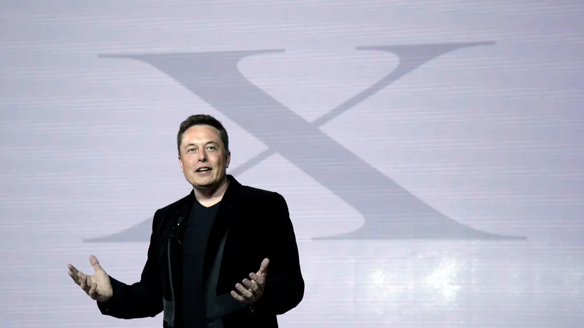 馬斯克將推特更名為「X」。(美聯社) 馬斯克將推特更名為「X」。(美聯社)