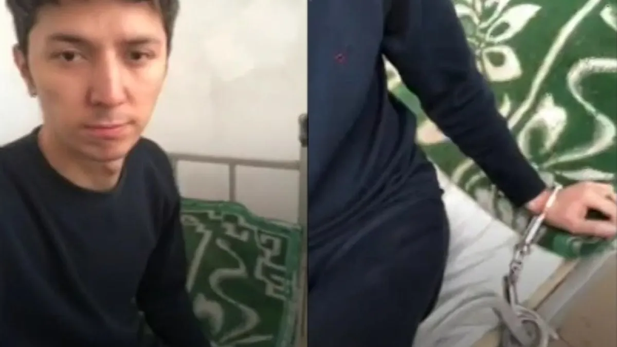 31歲的新疆維吾爾族青年梅丹.加帕爾原是一名淘寶模特兒,卻被當局從廣東帶回新疆囚禁,家人一度以為他被送去再教育營。(圖/BBC news)