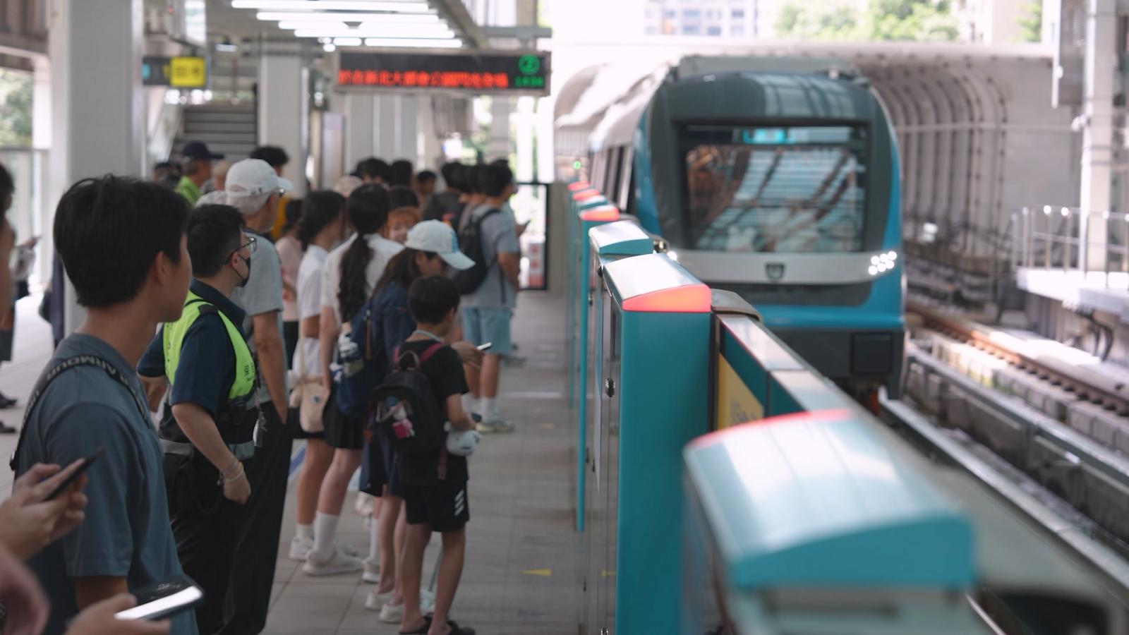 “四環八線” 便捷新北 串聯基北北桃千萬人口 新北捷運8年4線通車 日均運量飆升13倍 !