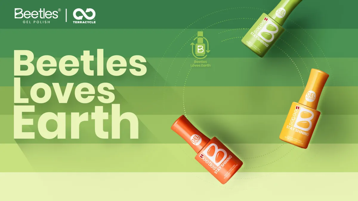 Beetles Gel Polish Partners With TerraCycle® to Launch "Beetles Loves Earth," Advancing Recycling for Nail Empties