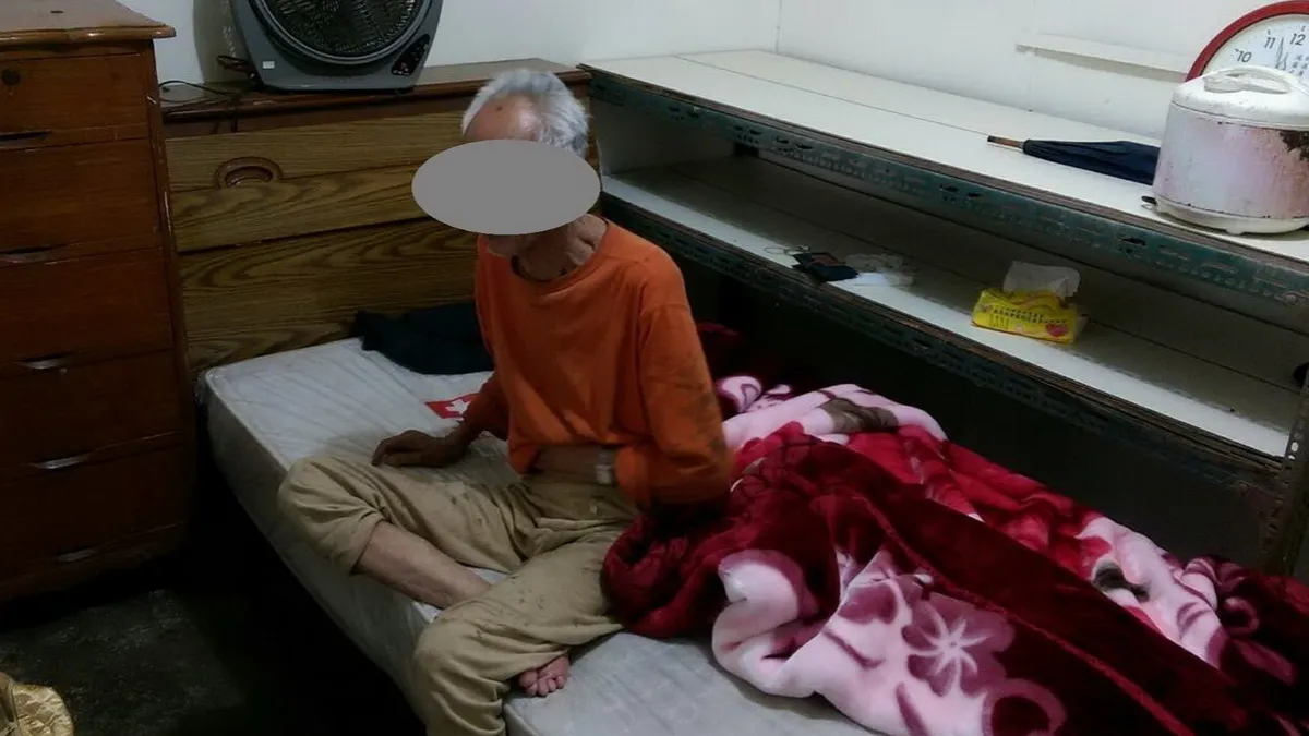 獨居老翁孤苦無依 教會與慈善團體聯手幫忙修繕房屋