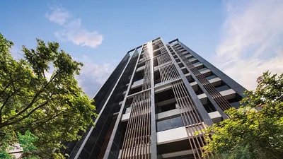 「安家Takumi」緊鄰「榮星花園」,擁有台北都心難得的健康綠意。(圖/富比士地產王)