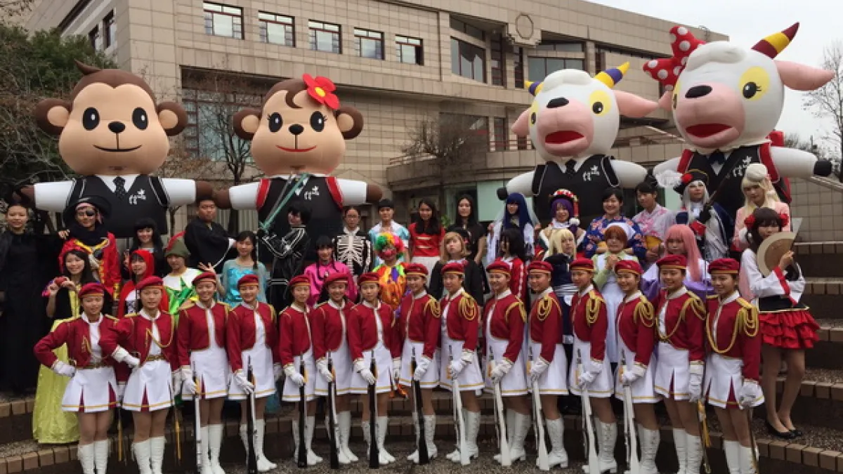 梅竹賽將開打 清大校長為校隊加油打氣