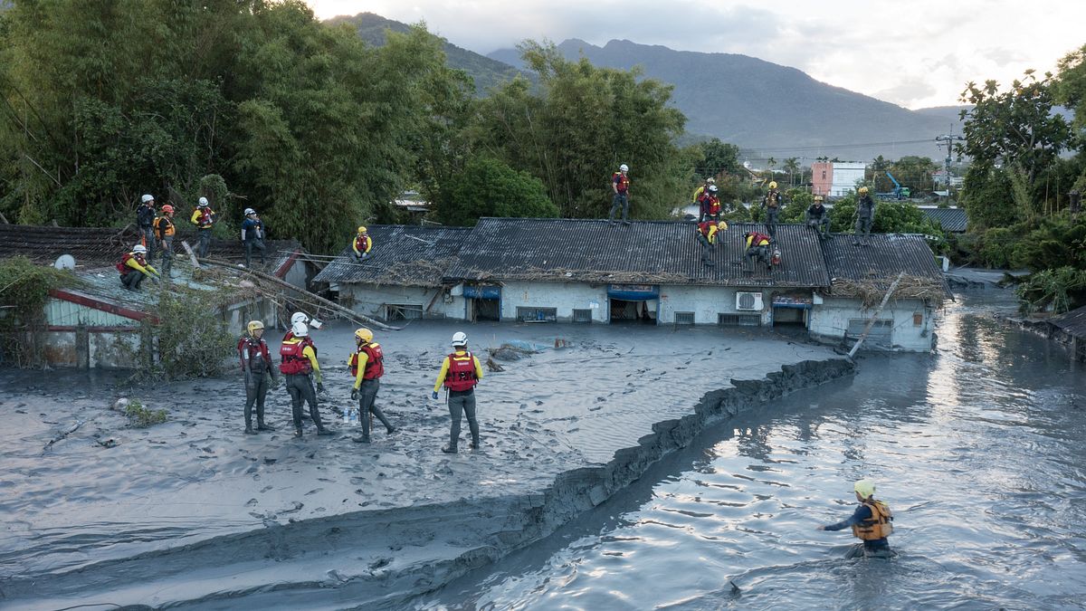 馬太鞍渓のせき止め湖が崩壊して災害が発生し、その研究のために台湾に実は世界初の野外実験場がある。(画像/顏麟宇撮影) 馬太鞍渓のせき止め湖が崩壊して災害が発生し、その研究のために台湾に実は世界初の野外実験場がある。(画像/顏麟宇撮影)