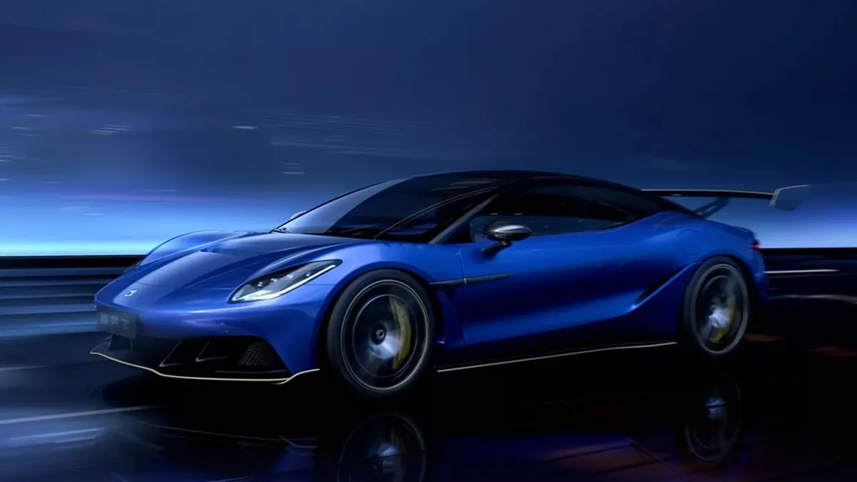 挑戰保時捷的最新電動雙門跑車 騰勢Z概念車登場 挑戰保時捷的最新電動雙門跑車 騰勢Z概念車登場