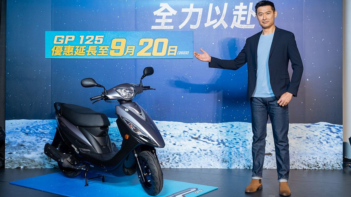 KYMCO來勢洶洶。 KYMCO來勢洶洶。