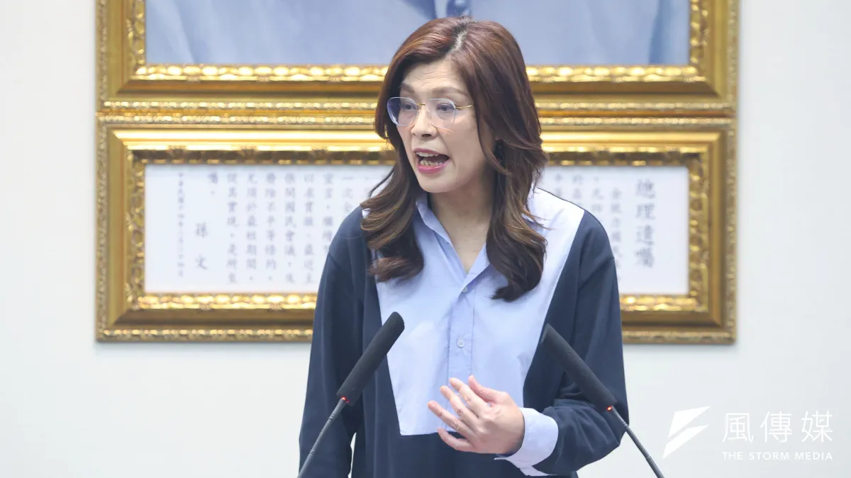 外部有選情不如預期的壓力,內部又有反鄭派蠢蠢欲動,鄭麗文(見圖)處境看似危險,但其實她的黨內地位並未動搖。(資料照,顏麟宇攝)
