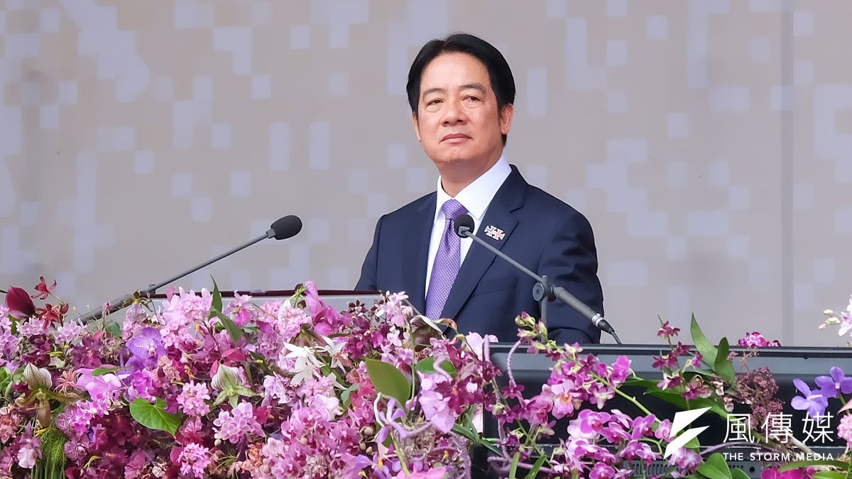 113年国慶大会が10日に総統府前で開催、写真は賴清德総統。(撮影:劉偉宏) 113年国慶大会が10日に総統府前で開催、写真は賴清德総統。(撮影:劉偉宏)