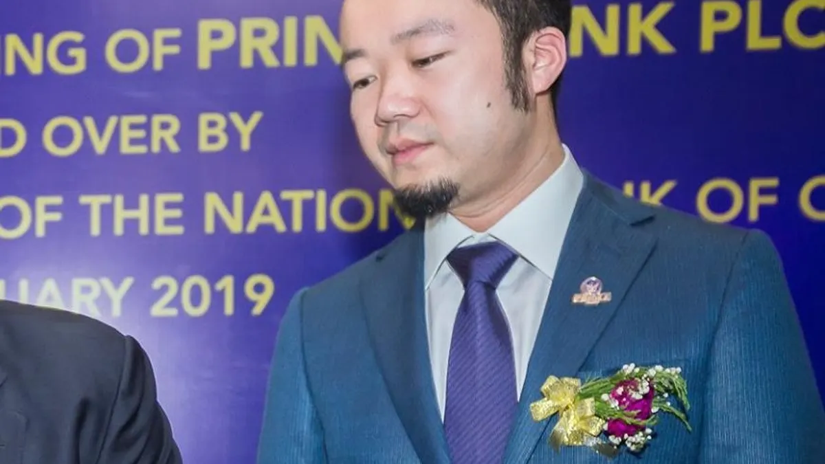 陳志氏は太子銀行の株式を99.56%保有。(写真/Prince Bank Plc.のFacebookページ) 陳志氏は太子銀行の株式を99.56%保有。(写真/Prince Bank Plc.のFacebookページ)